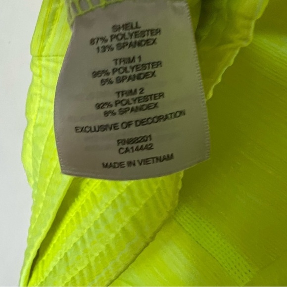 MPG Mondetta Performance Gear Womens Hooded Grey Lime Sleeveless Pullover Flaw M - Picture 4 of 8